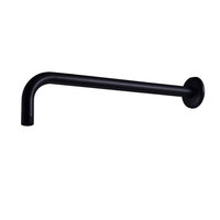 Pommeau de douche de 10 pouces avec bras d'extension, pommeau de douche rond haute pression avec bras de douche, kit de douche pluie en acier inoxydable