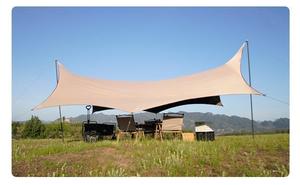Tenda a baldacchino attrezzatura da <span class=keywords><strong>campeggio</strong></span> per Picnic all'aperto parasole antipioggia pieghevole tenda a farfalla 25 >3000mm MANSEN impermeabile - Product Image 2