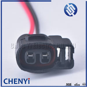 2 Pin araba ateşleme bobini elektrik konnektör kablo tesisatı fiş için Chevrolet Toyota Lexus Mazda GS1D-67UC1 MG640605 90980-10609 - Product Image 5