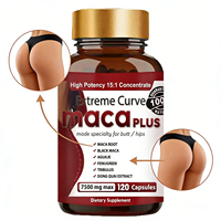 Disponible directement de l'usine OEM/ODM : Maximum Maca Plus pour l'amélioration des courbes des fesses, complément alimentaire naturel à base de plantes, 120 capsules