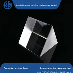 Jingsheng Equilateral Triangular Prisma 40mm Óptico Vidro K9 Dispersão Espectrômetro <span class=keywords><strong>OEM</strong></span> Fabricante com Garantia de 1 Ano - Product Image 2