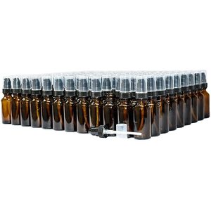 ขวดแก้วทรงกลมสีเหลืองอำพันขนาด 100 มล. ยี่ห้อ Laboratory Boston พร้อมฝาสีดำสำหรับเก็บสารเคมี - Product Image 6