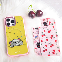 Coque de téléphone magnétique interchangeable avec panneau arrière pour iPhone 17 / 17 Pro / 17 Pro Max / 17 Air avec motif Chien Étoilé