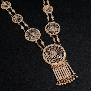 Conjunto <span class=keywords><strong>de</strong></span> collar indio <span class=keywords><strong>de</strong></span> diseño bohemio para mujer, venta al por mayor <span class=keywords><strong>de</strong></span> fábrica 2025, conjunto <span class=keywords><strong>de</strong></span> joyería étnica <span class=keywords><strong>de</strong></span> oro <span class=keywords><strong>de</strong></span> 14K para mujeres para fiestas <span class=keywords><strong>de</strong></span> boda - Product Image 4