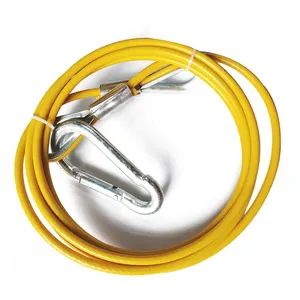 Resistance Plastic Covered Steel Cable PVC Coated Galvanized Steel Wire Rope