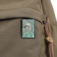 Divertido Pin de Esmalte de Parodia Artística Famosa: Broche de Futurama Bender, la Chica que Grita con un Pendiente de Perla, para Regalos de Fans del Arte