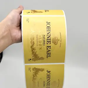 Индивидуальная индивидуальная печать виски Бутылка наклейка печать на заказ логотип вина частная этикетка