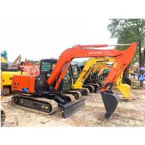 Machinerie de construction d'occasion du Japon, excavatrice, machine d'occasion HITACHI ZX60, équipement de construction à vendre - Product Image 4