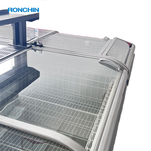 Congélateur coffre ultra-basse température à température unique pour supermarché 850L, sans givre, contrôle numérique, étagères réglables, 2 portes SCL- - Product Image 1