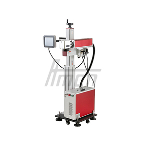 Machine de marquage laser UV à fibre volante 100W, refroidie par air, vitesse 7000mm/s, CNC portable de table, zone de marquage 300x300mm - Product Image 1