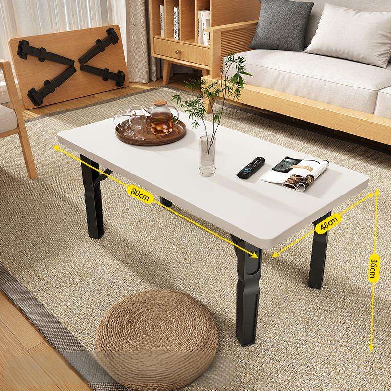 Dessus de table blanc + pieds noirs