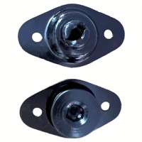 Nouveaux attaches rapides Foracing pour voitures de course Sprint, en acier noir, Dzus, à tête Allen auto-éjectable, 5/16 pouces, longueur .500 pouces, à quart de tour