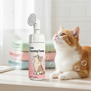 Detergente per Zampe e Mento di Animali Domestici, Shampoo Senz'Acqua Personalizzato per la Pulizia Quotidiana e la Cura di Cani e Gatti - Product Image 1