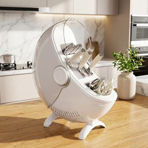 Nouveau support de rangement multifonctionnel de luxe 2026 pour couteaux et baguettes, intégré pour comptoir de cuisine, robuste et de qualité supérieure pour la maison - Product Image 2