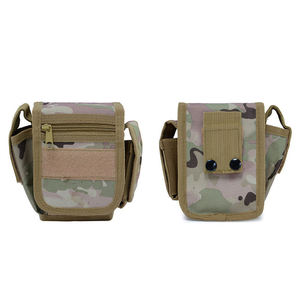 Sac banane multifonction camouflage pour le travail en extérieur, sac de rangement pour téléphone portable, fermeture éclair, polyester résistant à l'usure - Product Image 5