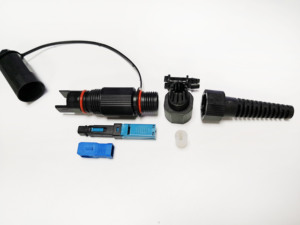 Câble de raccordement en fibre <span class=keywords><strong>optique</strong></span> véritable, nouvelle conception, mini Corning, extérieur, étanche IP67, CPRI RRU FTTA, assemblage rapide, connecteur SC APC - Product Image 3