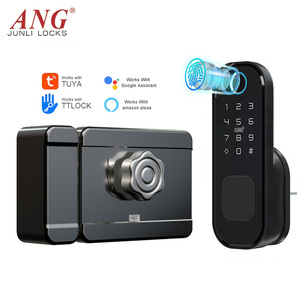 Khóa Mật Khẩu Vân Tay Hiện Đại, Khóa Cửa Thông Minh Kỹ Thuật Số, Ứng Dụng Tuya, Đa Phương Pháp Mở Khóa - Product Image 4