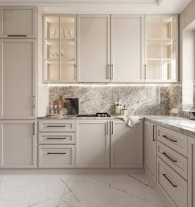Mobilier de cuisine robuste pour la <span class=keywords><strong>France</strong></span>, construction allemande, avec accessoires et rangement complet - Product Image 3