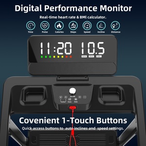 Điện đi bộ pad với 15% tự động nghiêng, xách tay dưới bàn Máy chạy bộ máy cho văn phòng nhà yên tĩnh Máy chạy bộ máy - Product Image 2
