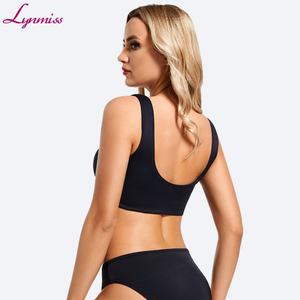 Sexy 1 Piece <b>Swim</b> Tank Tops with <b>Shorts</b> Swimwear <b>Women's</b> Swimwear Quick Dry Sustainable Beach Swimsuit - Product Image 5