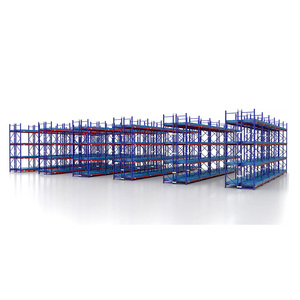 Heavy Duty Industrial Warehouse Storage Rack Teardrop Pallet <b>Racking</b> <b>System</b> with Diamond Holes for Cargo Storage - Product Image 1