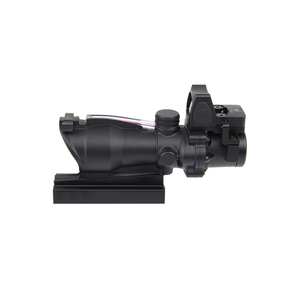 Mira telescópica Luger 4x32 ACOG con aumento 4X, retícula roja/verde, accesorios de caza, mira láser de 11mm/20mm, mira láser <span class=keywords><strong>para</strong></span> caza - Product Image 3