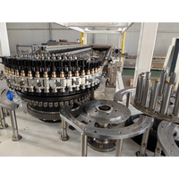 Machine de remplissage et de bouchage rotative CE entièrement automatique BFC, soufflage, remplissage et bouchage, 24000 BPH, pour ligne de production de jus, eau, CSD et thé au lait en PET