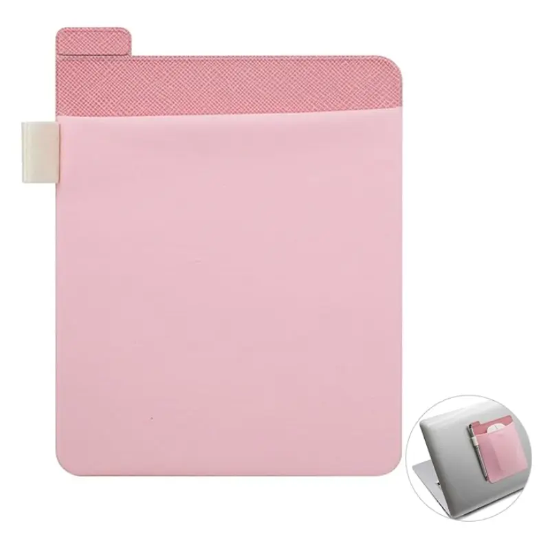 Portable Hard Drive Sleeve Laptop Stick-on Storage Bag Mini Computer Accessories Elastic Storage Bag Mouse Bag Pocket Pouch