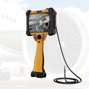 360 °   Endoscope flexible 1080P HD étanche IP67 avec source de lumière LED pour l'inspection des pales et des aubes de compresseur - Product Image 2