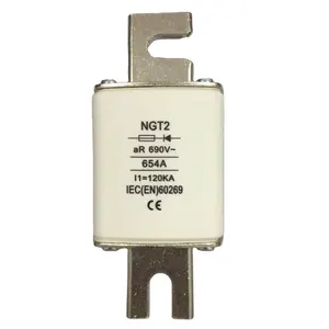 Saiffey NGT2 690/1000v fusible 654a blade fuse making machine hrc fuse link fuse supplier ce