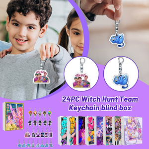 Calendario dell'Avvento a tema musicale KPOP Coreano Sorceress Hunter per Natale, Blind Box, Ciondolo per Zaino, Portachiavi in Vetro - Product Image 4