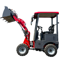 MOUNTAIN RAISE Mini chargeuse sur pneus électrique MR906E Chargeur agricole électrique frontal Cargador De Ruedas