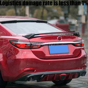 Alerón Trasero de Plástico ABS Pintado en Negro, Rojo y Blanco con Luz LED para Mazda 6 ATENZA 2014-2020 - Product Image 2