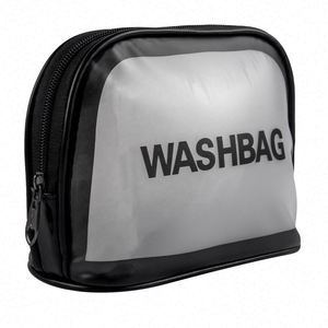 Customized Logo Waterproof Pvc Cosmetic Frosted Clear Plastic <b>Toiletry</b> <b>Storage</b> Bags - Product Image 6