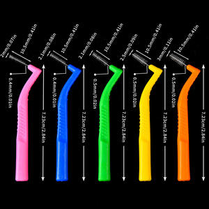 Nouvel arrivage de brosses à dents interdentaires roses originales en forme de L pour adultes pour une meilleure santé bucco-dentaire - Product Image 4