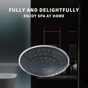 <span class=keywords><strong>Soffione</strong></span> <span class=keywords><strong>Doccia</strong></span> Rotondo Proway per <span class=keywords><strong>Cabina</strong></span> <span class=keywords><strong>Doccia</strong></span> da Bagno Hotel, Rotazione a 360 Gradi, Finitura Cromata o Nera - Product Image 6