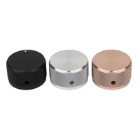 Capuchon de bouton solide en alliage d'aluminium 44*22MM Potentiomètre de volume pour amplificateur audio HIFI Capuchon de bouton de composant électronique audio complet