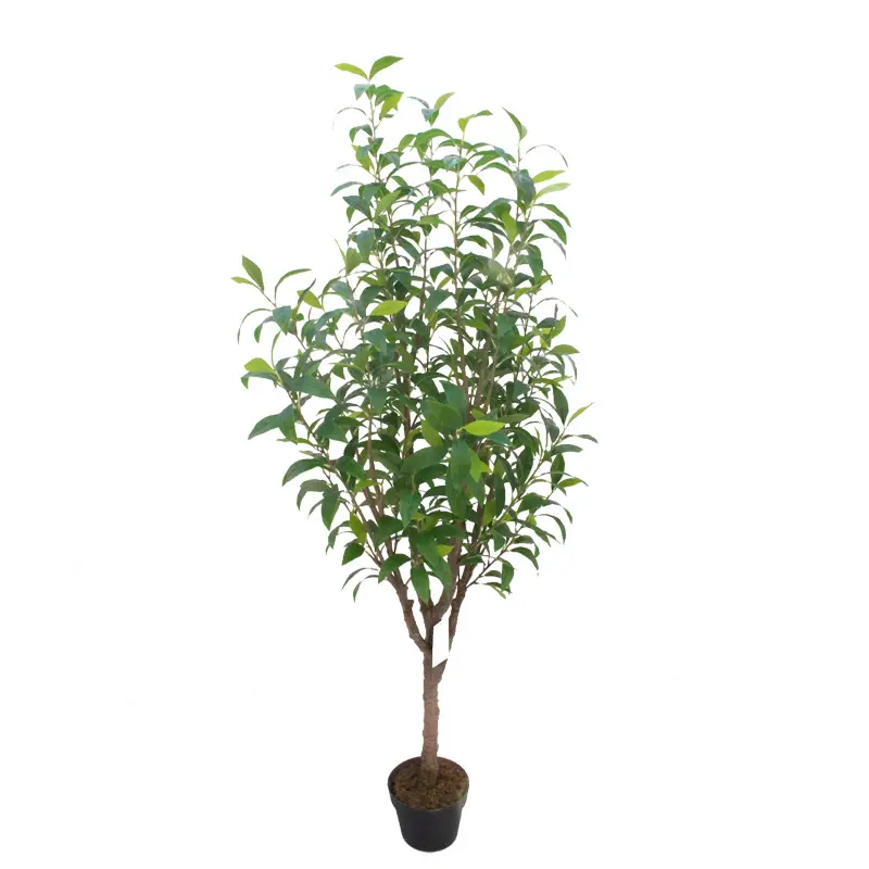 XRFZ simulation plant new osmanthus tree green potted laurel leaves garden landscape indoor placement bonsai sho