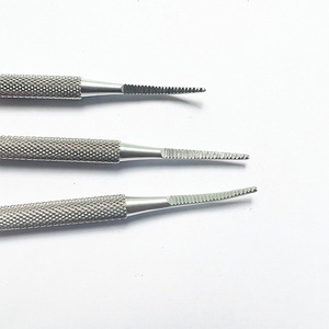 Set di 3 Pezzi in Acciaio Inossidabile 100% per Unghie Incarnite, Lima e Sollevatore a Doppio Lato, Strumento Professionale per la Pulizia delle Unghie - Product Image 3