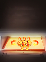 Four électrique domestique commercial mini four multifonctionnel entièrement automatique petit four à vapeur de gâteau de cuisson