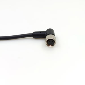 מותאם אישית רתמה חיווט m12 4 סיכה נקבה ישר 90 מעלות ip68 זווית ip68 - Product Image 5