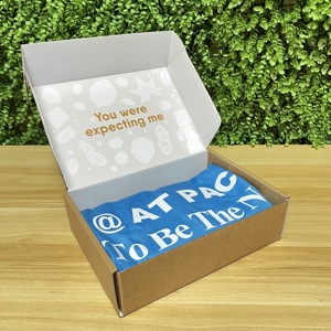 Tại gói hộp giấy in tùy chỉnh thân thiện với môi trường cho Hoodies giải pháp đóng gói Takeaway bền cho quần áo và may mặc - Product Image 4