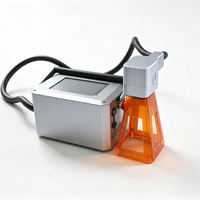 Machine de marquage laser à fibre portable 30W 50W, graveur laser portatif pour métal, quincaillerie, tuyaux, codes QR, gravure permanente