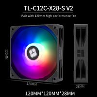 Refrigerador por aire para CPU Thermalright Peerless Assassin 120 Digital ARGB Negro con 6 tubos de calor