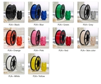 Filamen Universal PLA+ Baru Langsung dari Pabrik untuk Printer 3D 1 kg Kecepatan Tinggi Ketahanan Tinggi 1.75 mm Multi-warna Pilihan