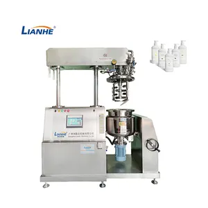 Cosmetische Machine Hoge Afschuiving Vacuümbodem Homogenisator Emulgerende Tank Mayonaise Maken Mixer