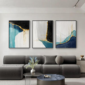 Bức tranh trang trí phòng khách hiện đại đơn giản trừu tượng sofa nền tường bức tranh tường - Product Image 6