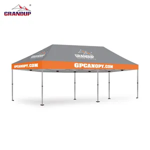 fire retardent 10x20 Custom printed Trade Show Tent Waterproof Printed Folding Pop Up Outdoor Canopy Tent