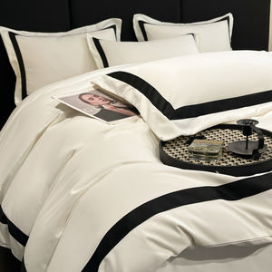 Set tempat tidur 100% katun 300TC, Set seprai Hotel, Set tempat tidur - Product Image 6