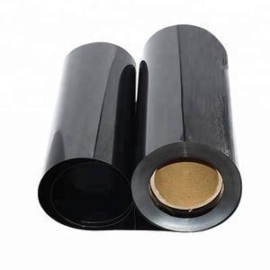 ブラック<span class=keywords><strong>HIPS</strong></span>導電性プラスチックシート環境に優しい真空フォーム電子包装用サンプルカット加工サポート - Product Image 1